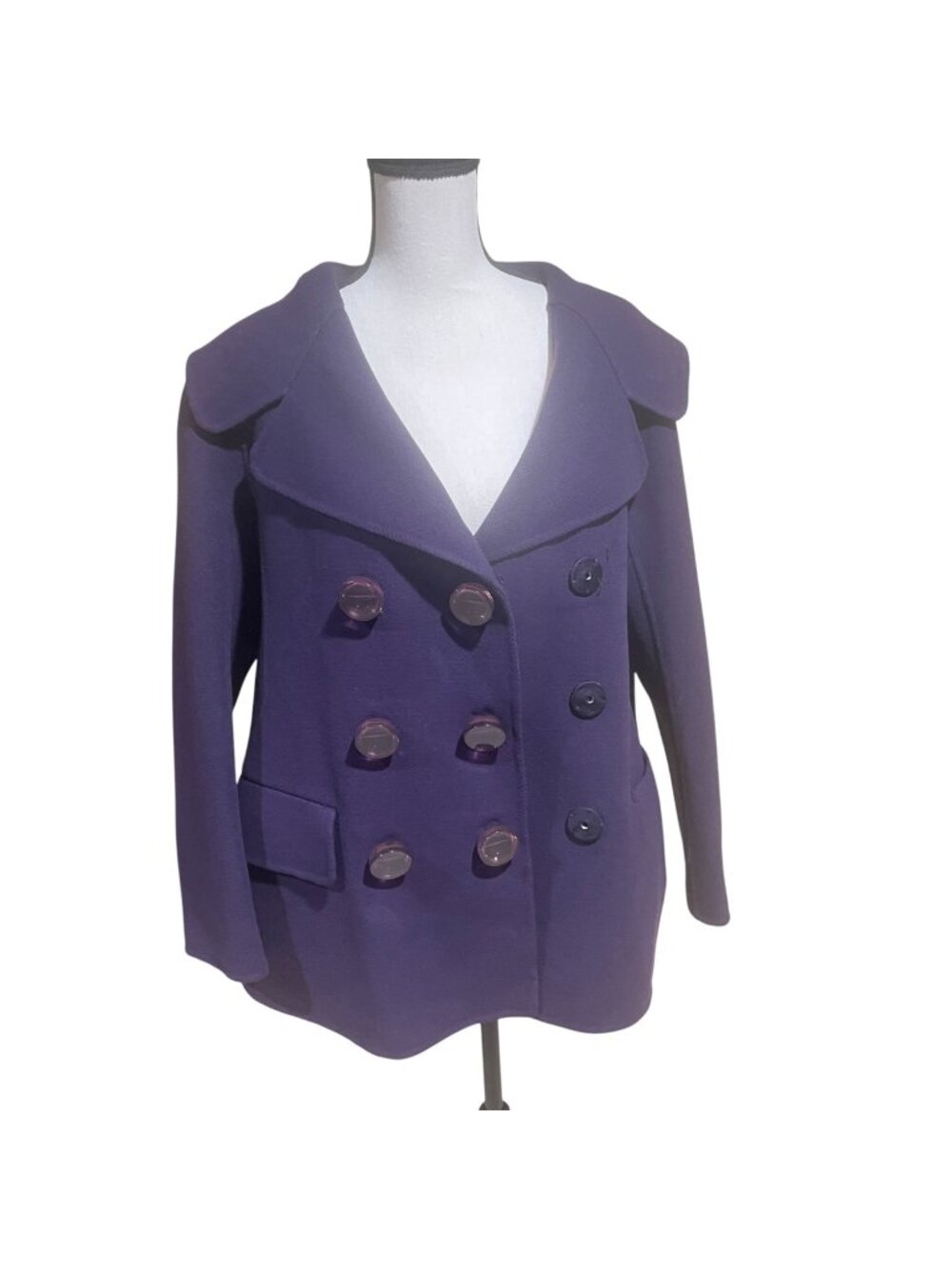 marc jacobs wool peacoat
